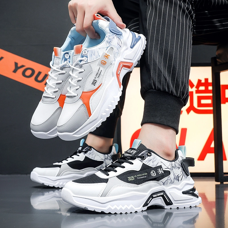 2023 New Design Men Casual Shoes Fashion Sneakers Men Walking Sport Running Shoes