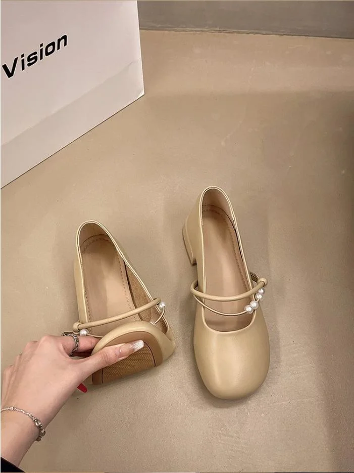 Wholesale Replicas Original Designer Leather Leisure-Comfort-Shoes Fashion Lady Flat Heel Shoe Factory