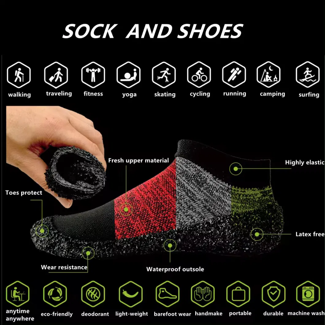 Outdoor Men Women Kids Children Slip on Water Shoes Quickdry Barefoot Mesh Yoga Sports Swim Aqua Socks Beach Shoes