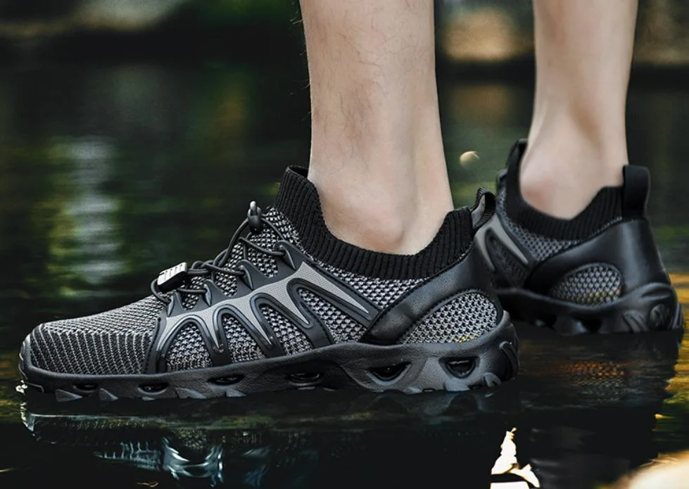 New Mesh Summer Stream-Tracing Shoes for Men Sports Sneaker Hiking Boots