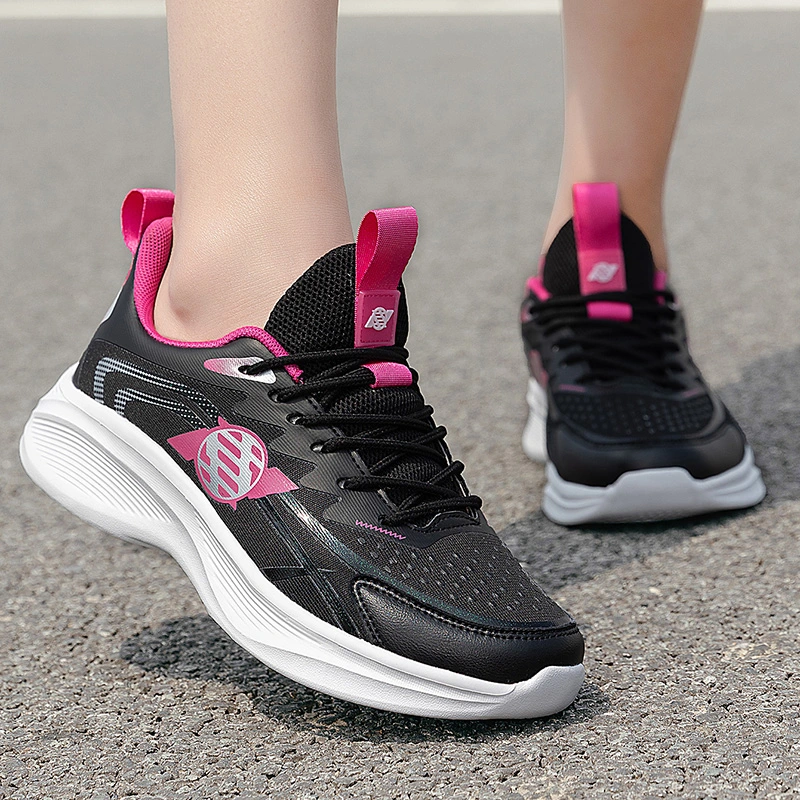 Women&prime; S Trendy Casual Sneakers Lightweight Breathable Oversized Running Shoes