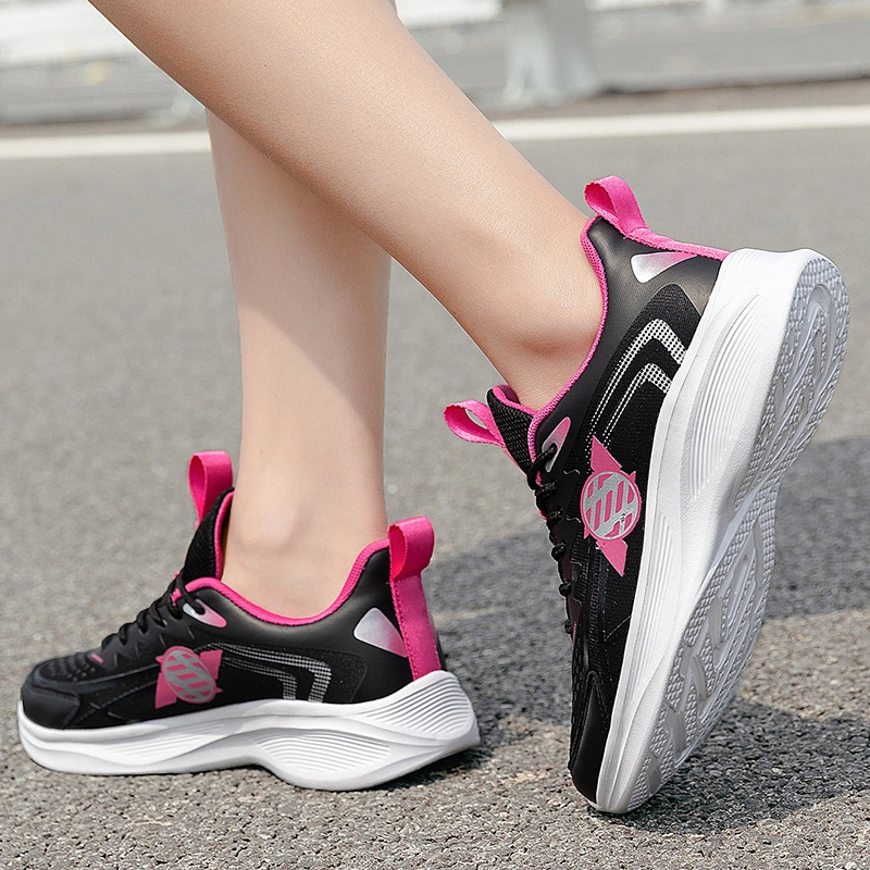 Women&prime; S Trendy Casual Sneakers Lightweight Breathable Oversized Running Shoes