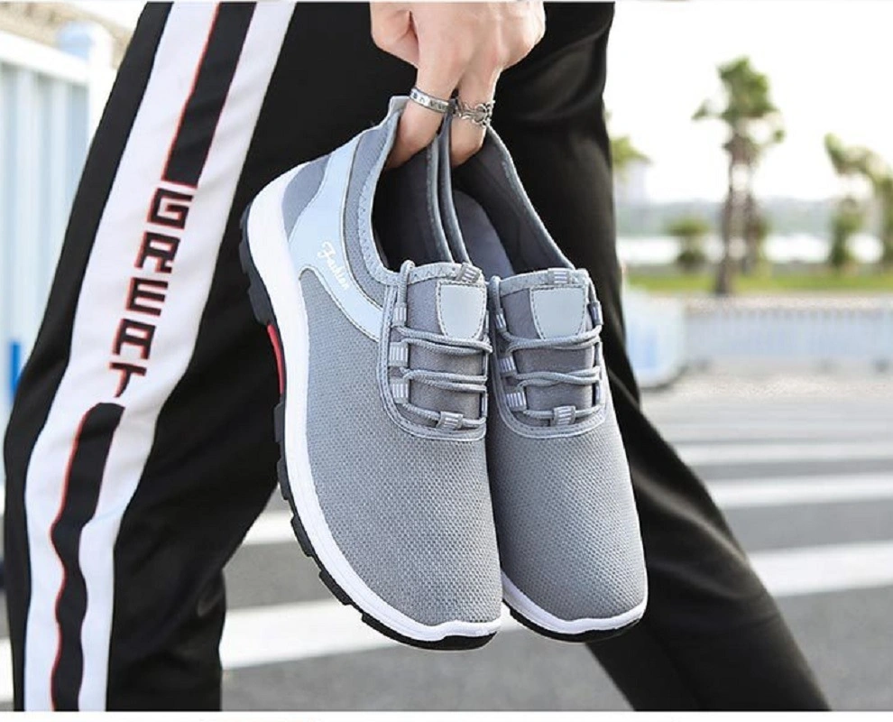 Mens Sneakers Comfortable Breathable Running Shoes Mesh Slip on Casual Shoes for Walking Jogging Sports Shoes Esg13695