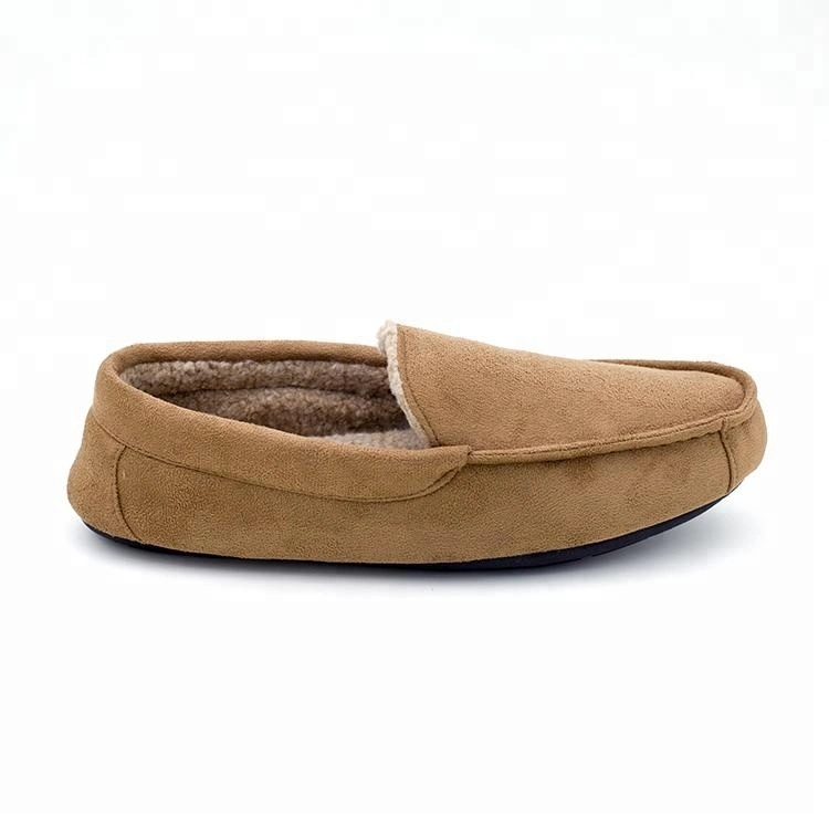 Wholesale Manufacturer Brown Suede Popular Durable Men Loafer Shoes