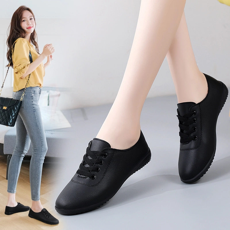 Elegance Sports Shoes Women Casual Shoe Sneaker Luxury Lace up Lady Loafer Sneakers Female Footwear Recommended