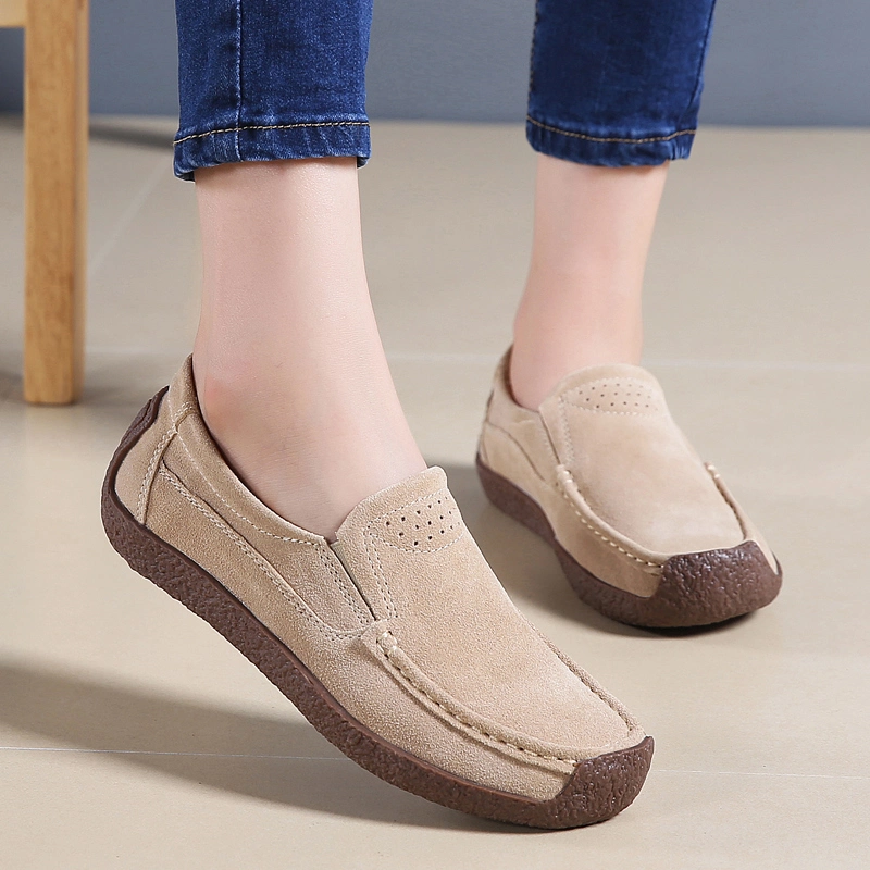 Classic Casual Genuine Leather Driving Moccasins Penny Loafers Shoes Women