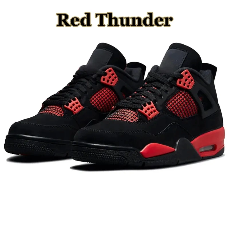 Hot Sale 4s Jumpman 4 Basketball Shoes with Box for Men and Women Sports Shoes Sneakers Branded Fashion Replica Online Store Cool