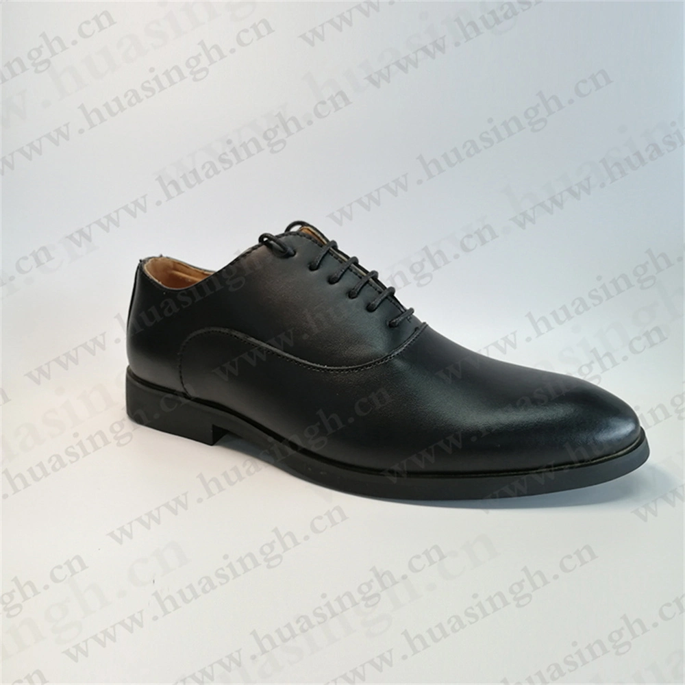 Lxg, Full Genuine Leather Pointy Style Formal Dress Shoe Hard Wearing Rubber Outsole Office Executive Shoe for Senegal Hsa120