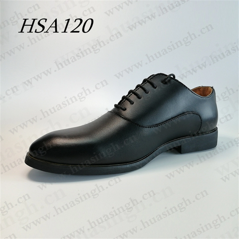 Lxg, Full Genuine Leather Pointy Style Formal Dress Shoe Hard Wearing Rubber Outsole Office Executive Shoe for Senegal Hsa120