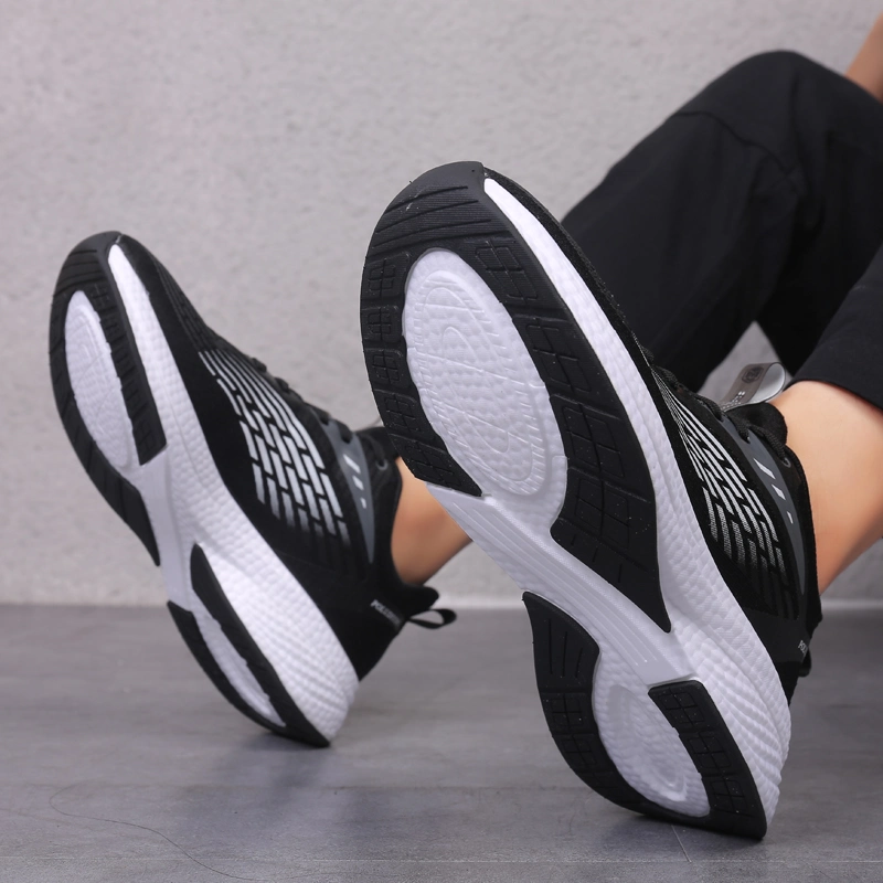 Men Casual Jogging Lightweight Breathable Sport Shoes