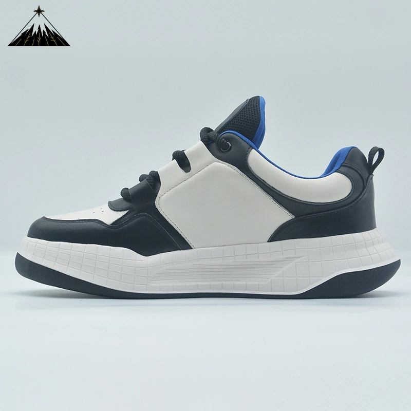 Stylish Comfortable Urban Lifestyle Leather Sneakers Saktboard Shoes