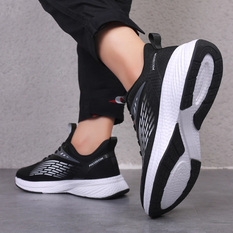 Men Casual Jogging Lightweight Breathable Sport Shoes