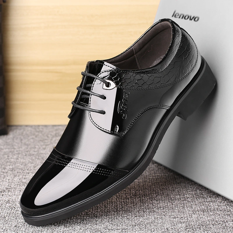 British Style Genuine Leather Dress Shoes Mens Oxfords Leather Loafers Shoes