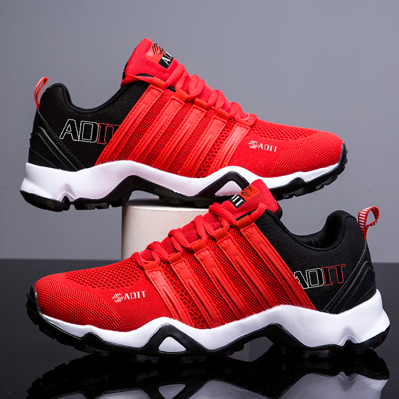 Adit High Quality Running Shoes Men Sneakers Flying Knit Sneaker Fashion Sports Mesh Breathable Shoes for Men