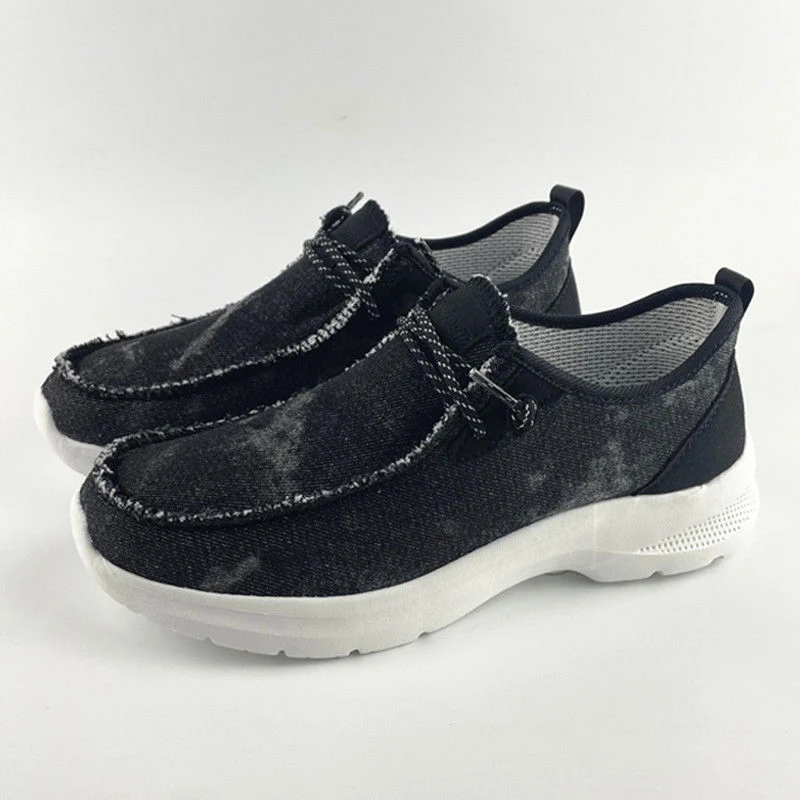 New Arrival Female Canvas Shoes Fashion Lightweight Soft Sole Slip-on Casual Sports Shoes for Women