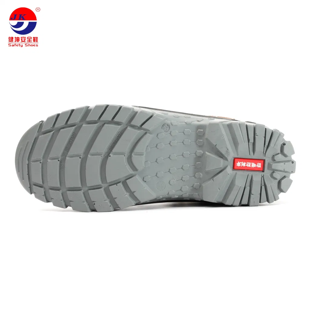 Comfortable Steel Toe Work Shoe for Wholesale with Crazy Horse Leather