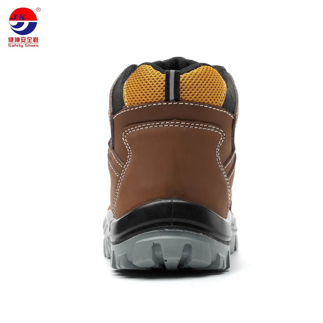 Comfortable Steel Toe Work Shoe for Wholesale with Crazy Horse Leather