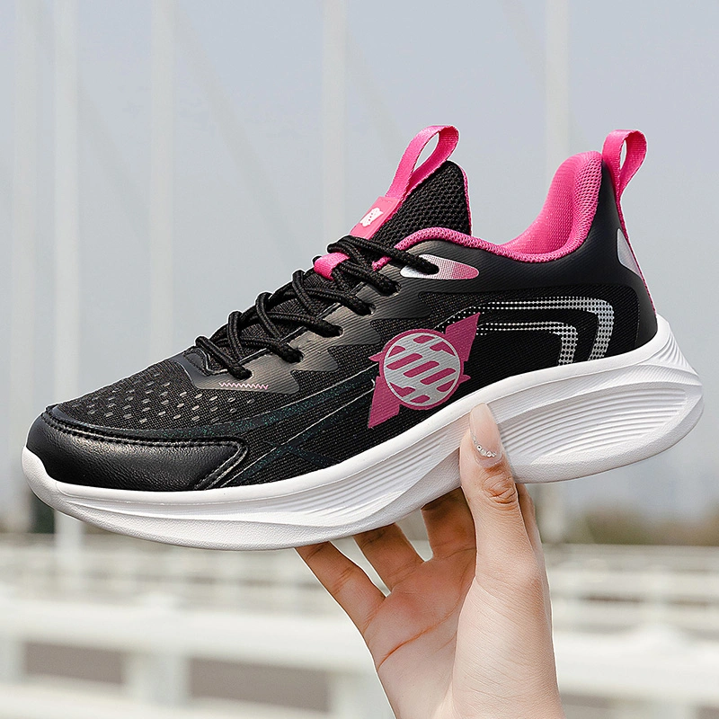 Women&prime; S Trendy Casual Sneakers Lightweight Breathable Oversized Running Shoes