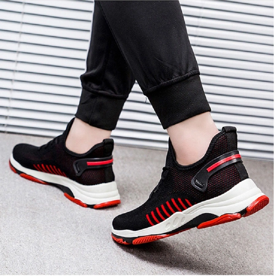 Mens Breathable Lace-up Nonslip Mesh Surface Slip-on Comfortable Casual Athletic Lightweight Walking Running Sports Shoes Esg13703