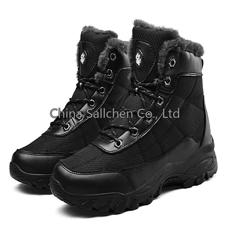 High Top Large Outdoor Shoes Plush Walking Shoes