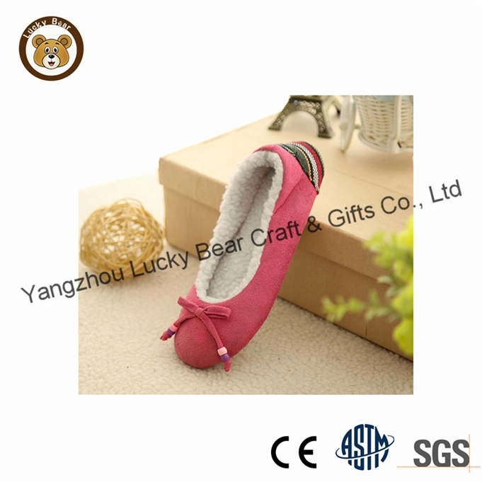 Lady Warm Winter Ballet Slipper Shoes