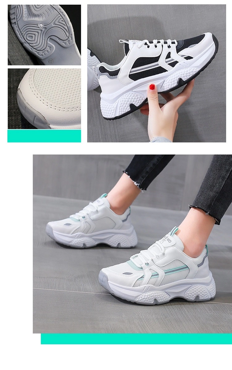 Comfortable Breathable Simple Lady Fashion Shoes Sneakers White Shoes Women Shoes Sport Shoes