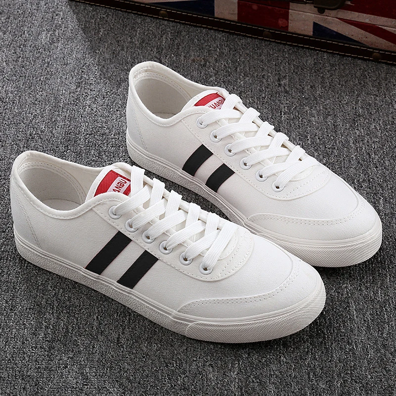 Mens Casual Shoes Canvas Shoes Lace up Sneaker Shoes Outdoor Rubber Sole Shoes Esg13943