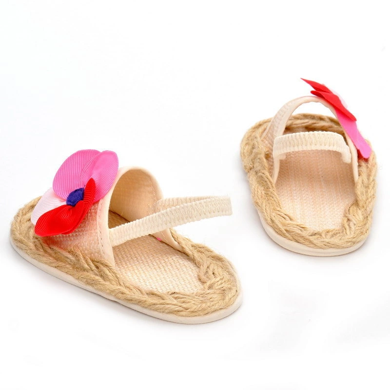 Infant Baby Girls Sandals, Anti-Slip Summer Toddler Flats First Walkers Shoes Esg11652