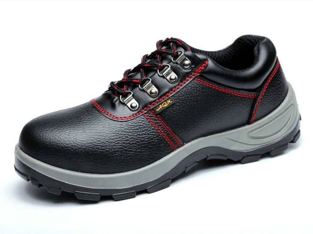 Genuine Leather PU Sole Confortable Anti-Slip Safety Shoes Working Shoes in Guangzhou