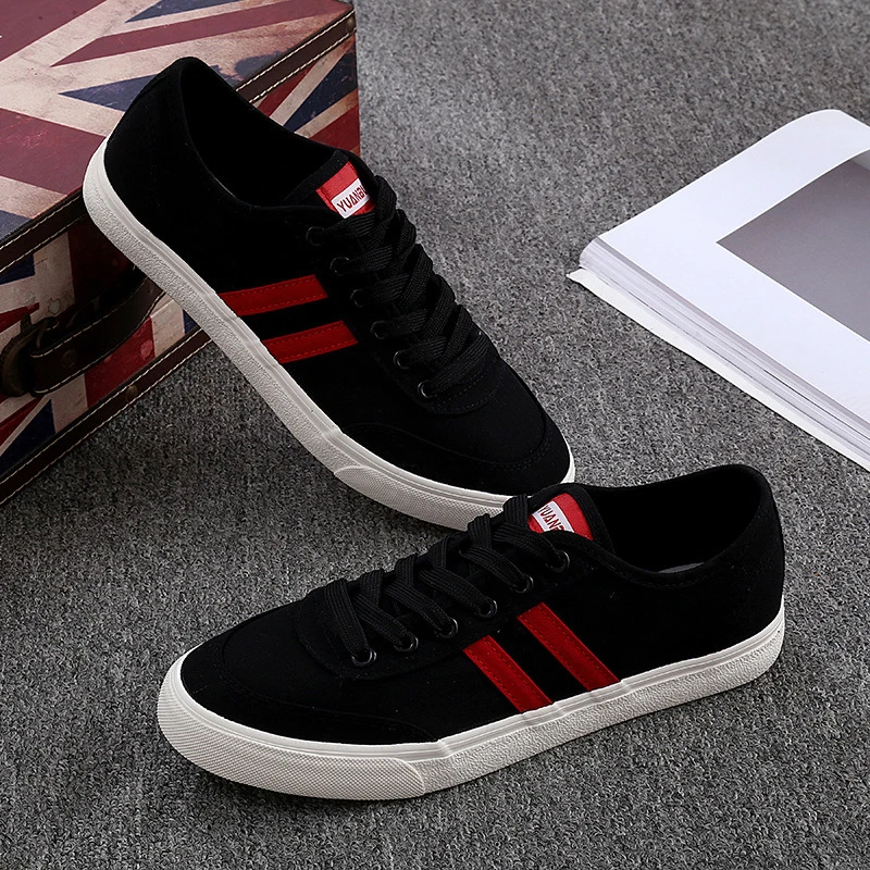 Mens Casual Shoes Canvas Shoes Lace up Sneaker Shoes Outdoor Rubber Sole Shoes Esg13943