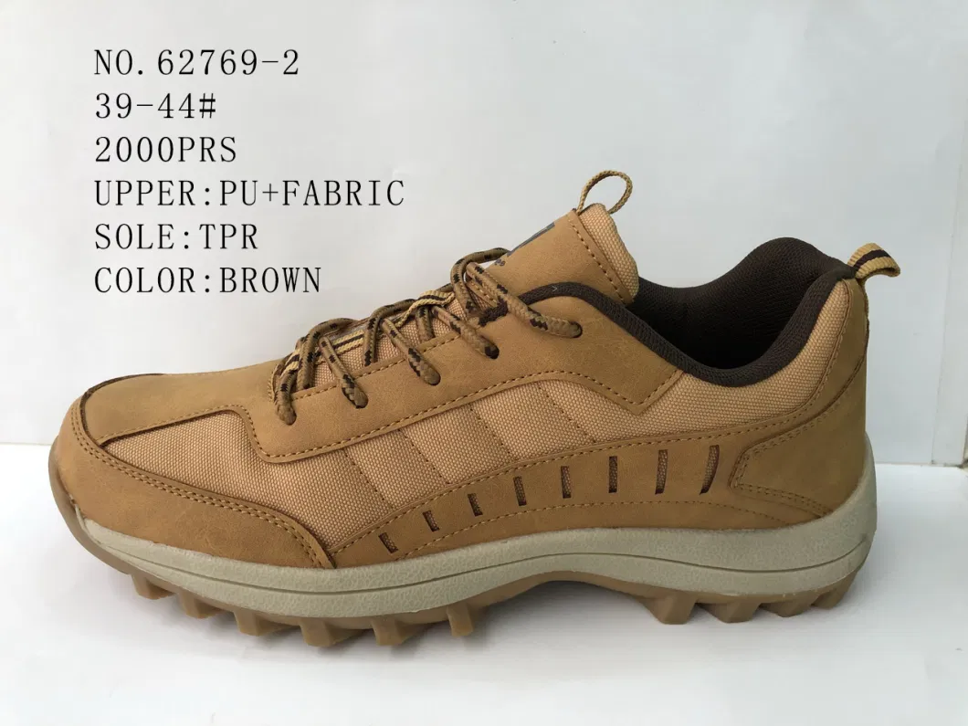 Men and Lady Outdoor Hiking Shoes Anti-Skid Comfortable Stock Shoes