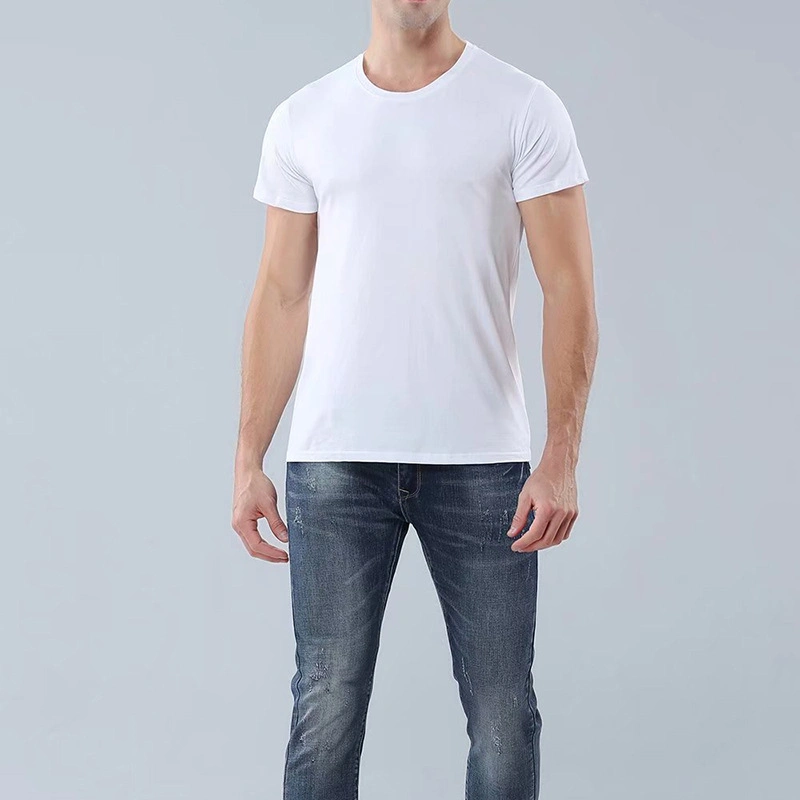 Manufacturer OEM New Fashion Modal Cotton High Quality Plain T Shirt Casual T Shirt