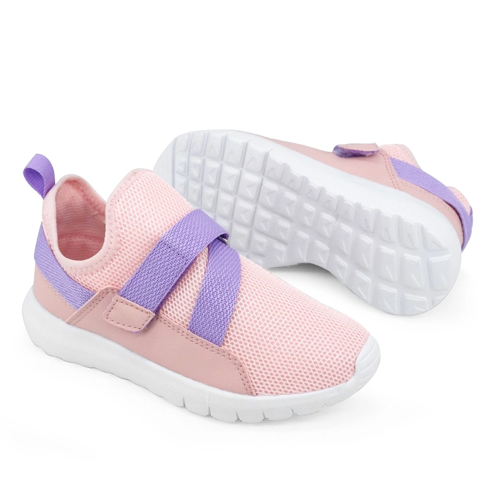 Breathable Kids Girls Footwear Running Walking Shoes Fashion Sneakers for Girls