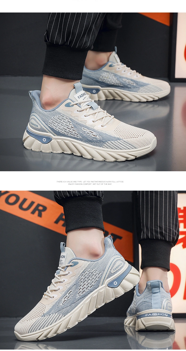 Autumn and Winter New Men&prime;s Jogging Shoes Casual Sports Shoes