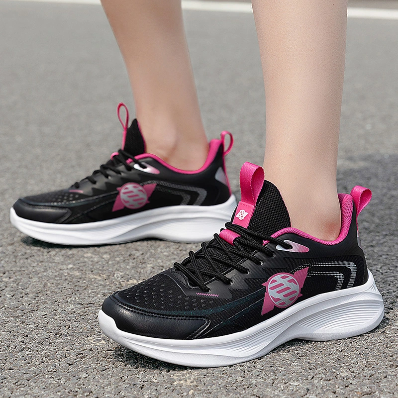 Women&prime; S Trendy Casual Sneakers Lightweight Breathable Oversized Running Shoes