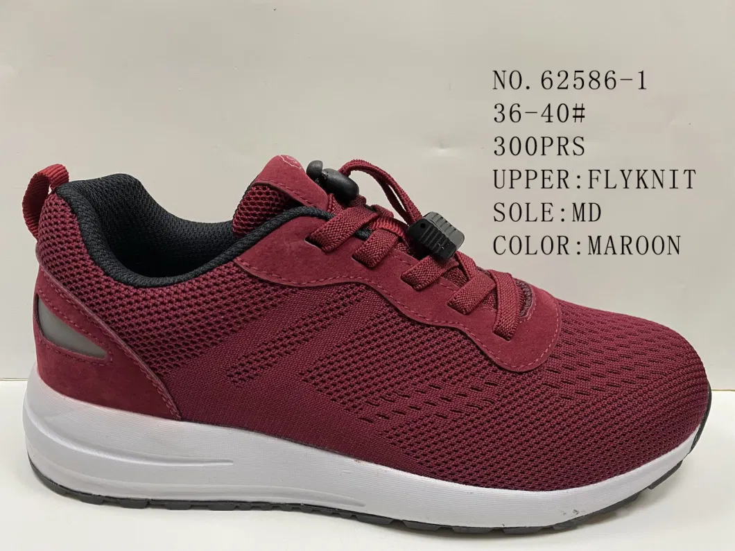 Good Quality Walking Shoes Comfortable Running Sport Stock Shoes for Men and Lady