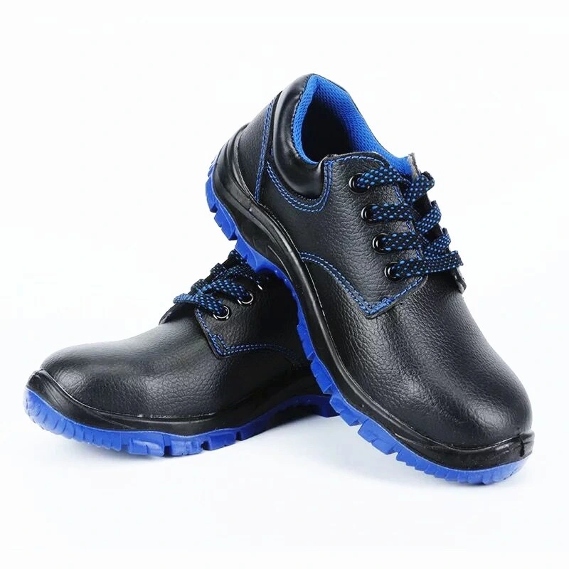 Genuine Leather PU Sole Confortable Anti-Slip Safety Shoes Working Shoes in Guangzhou