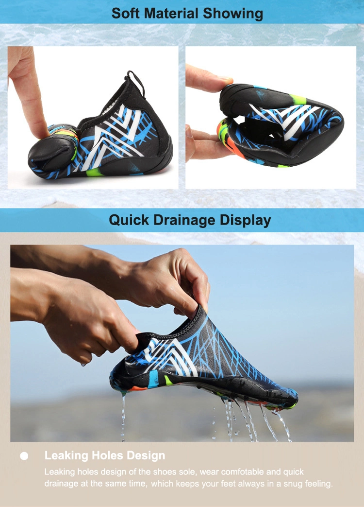 Mens Womens Quick Dry Aqua Barefoot Beach Swim Surf Diving Water Shoes