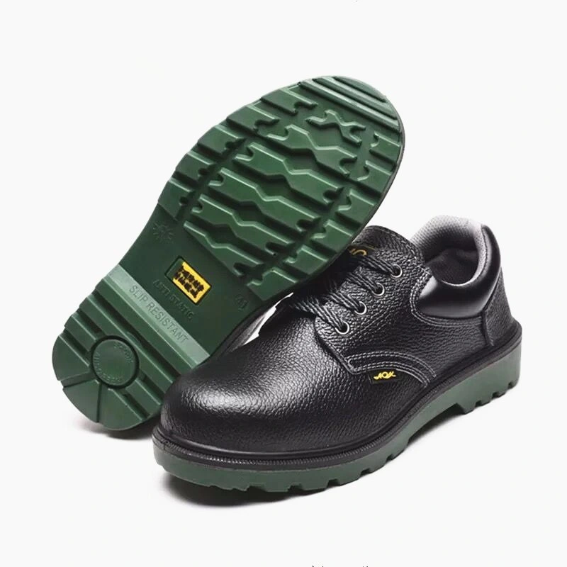 Genuine Leather PU Sole Confortable Anti-Slip Safety Shoes Working Shoes in Guangzhou