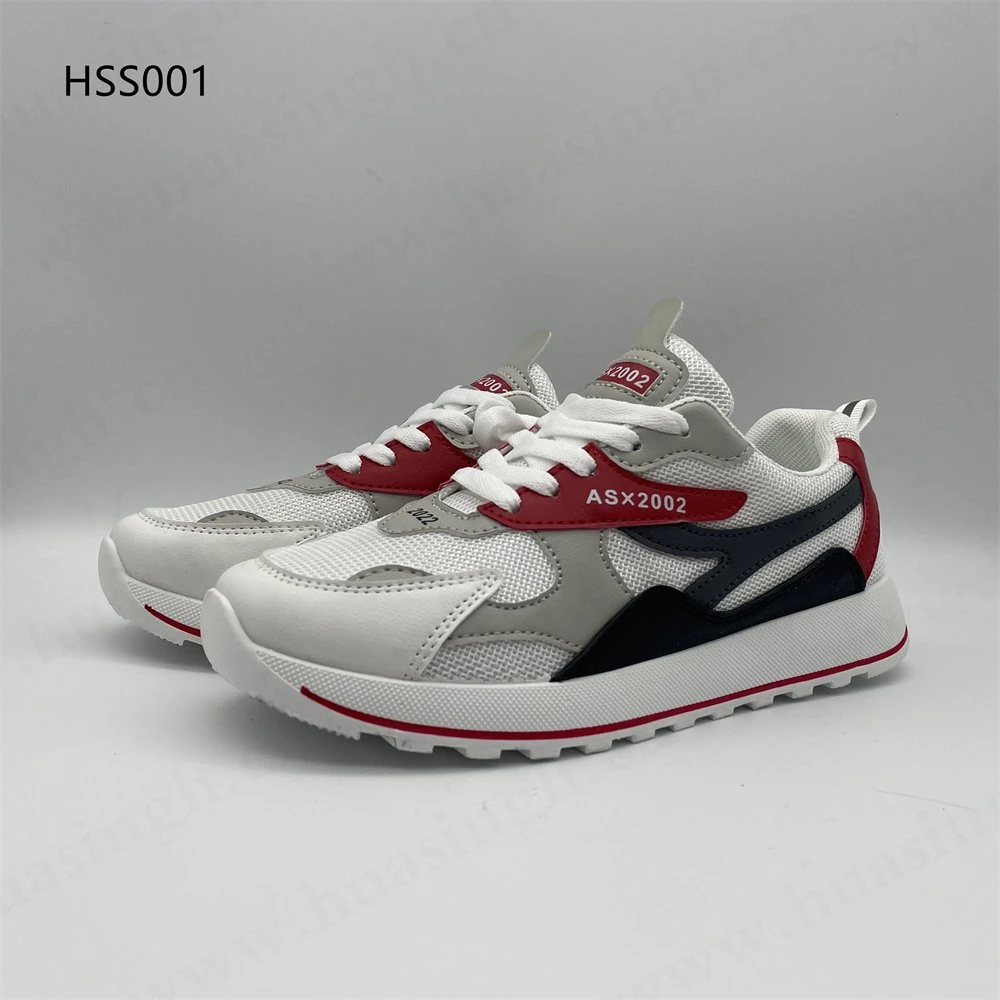 CMH, Fashion Style Breathable Cotton Fabric Anti-Slip Rubber Sole Sport Shoe HSS001