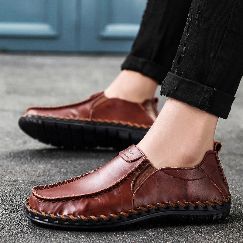 Fashion Style Tassel Loafers for Men Most Popular Mens Dress Loafer Leather Shoes