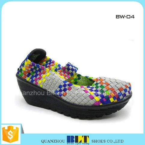 Fashion Woven Flats Shoes