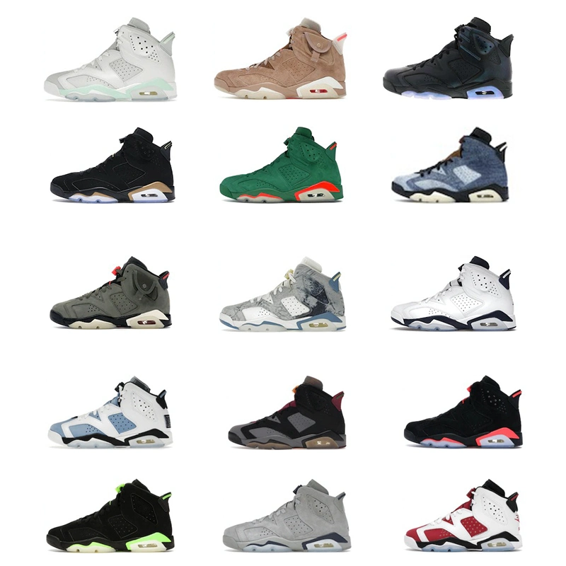 Dropshipping Nike Shoes Travis Scott X Air Jordan 6&ldquo; British Khaki&rdquor; Aj6 Basketball Shoes Nike Air Jordan