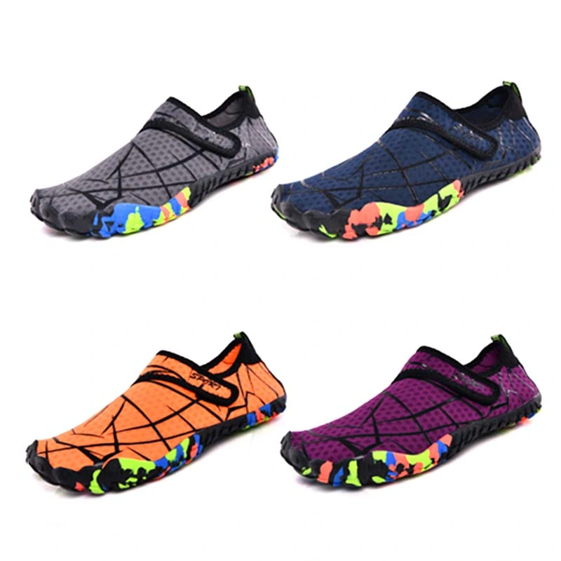 Wide Toe Water Walking Summer Swimming Aqua Five Fingers Shoe for Beach