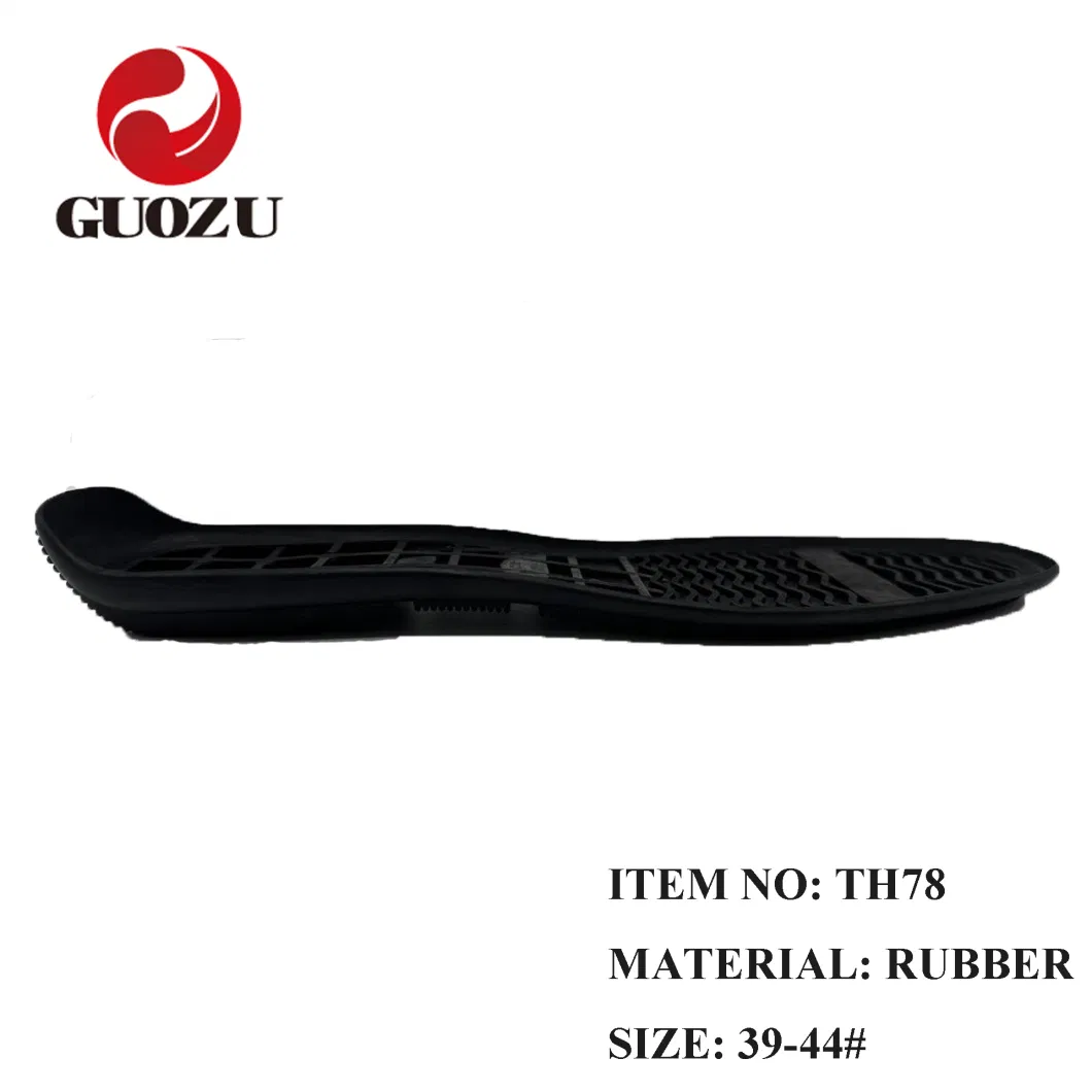 2023 New Design Flat Non-Slip Moccasin Shoe with Rubber Shoe Sole