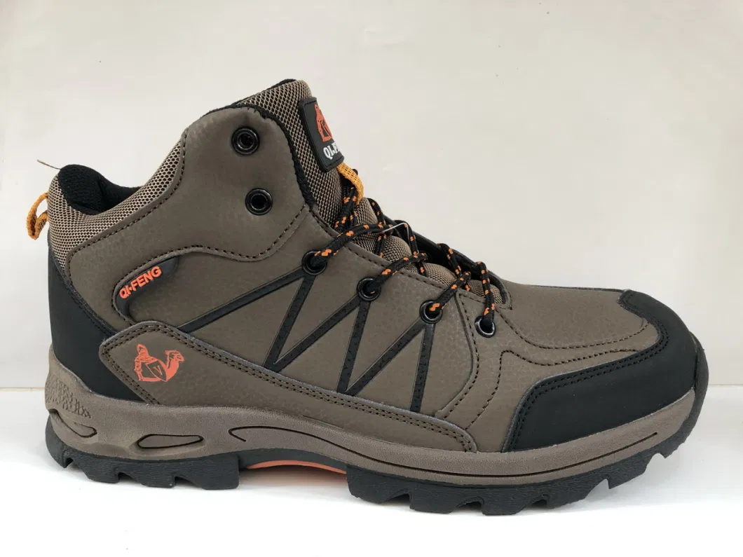 Men and Lady Outdoor Hiking Shoes with High Ankle