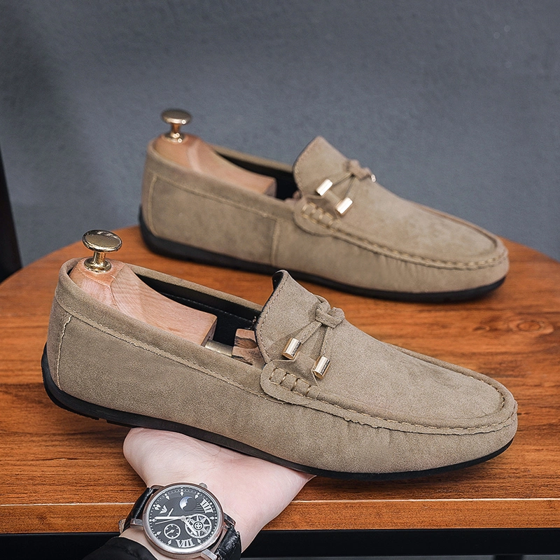 High Quality Man Loafers Comfort Suede Driver Shoe Men Oxford Dress Shoes