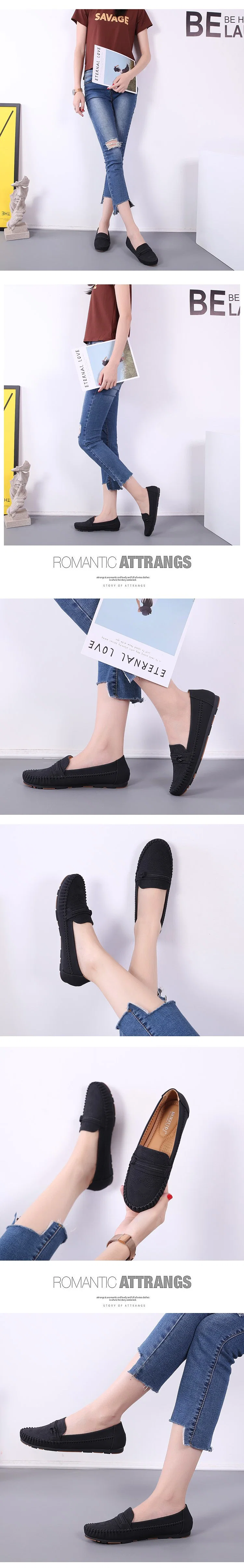 Hot Chinese Warm High Quality Comfortable PU Loafers with Elegant Ladies PU Loafers Shoes