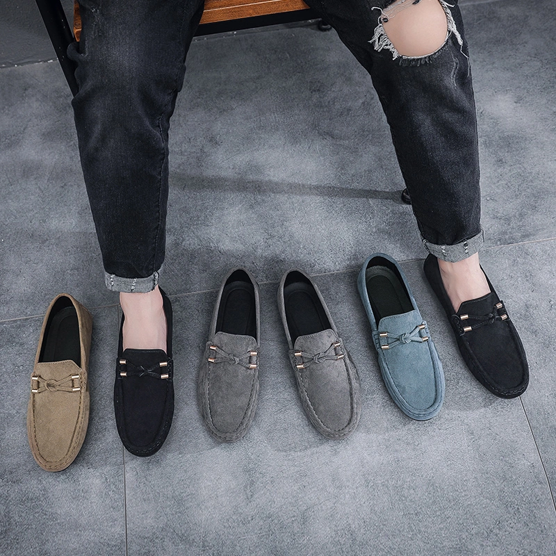 High Quality Man Loafers Comfort Suede Driver Shoe Men Oxford Dress Shoes