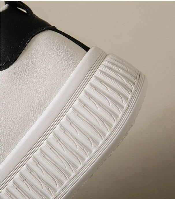 Comfortable Interior, Sporty and Fashionable Women&rsquor; S Versatile White Shoes